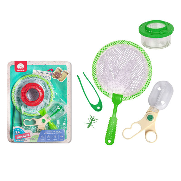 Imagen de Calderín, con accesorios para cazar insectos, 6 piezas, en blister