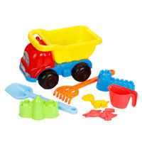 Imagen de Juego para playa, camión, 8 piezas, en red