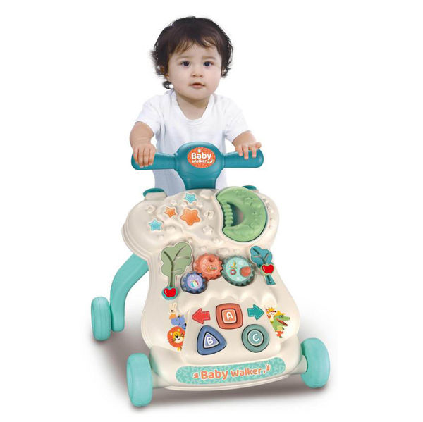 Imagen de Andador caminador didáctico con luz y sonido, 2AA HUANGER, en caja