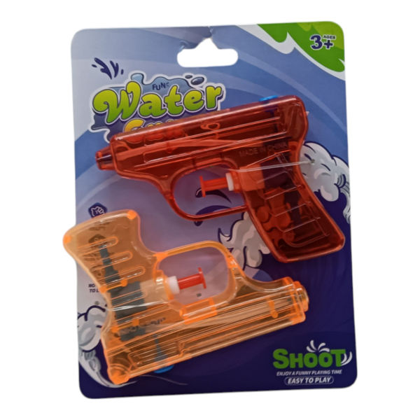 Imagen de Pistola de agua, x2, en blister, varios colores