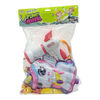 Imagen de Pistola de agua con tanque, unicornio, en bolsa