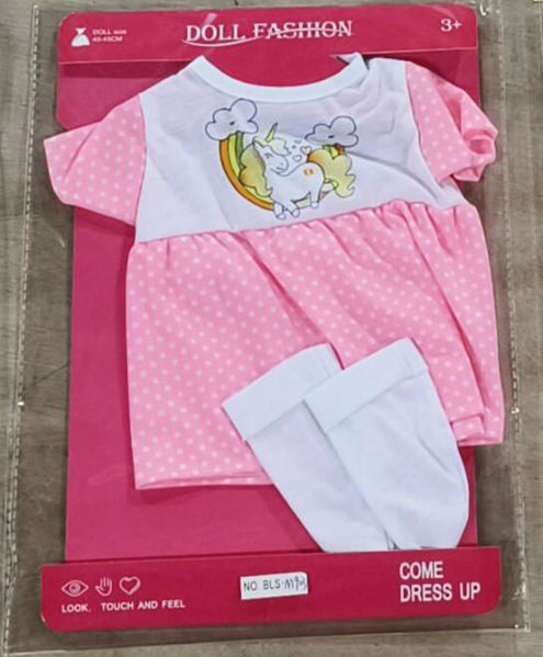 Imagen de Ropa para bebote con accesorios, en blister