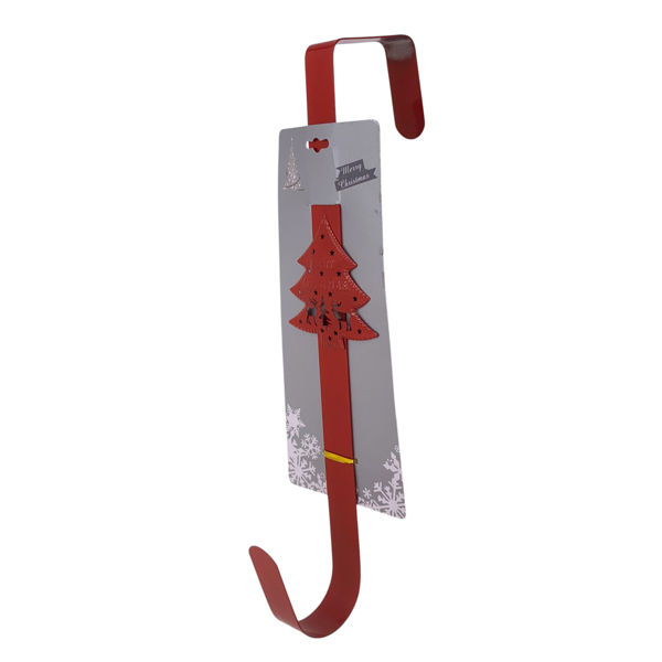 Imagen de Perchero de metal sobre puerta 1 gancho, en cartón varios colores