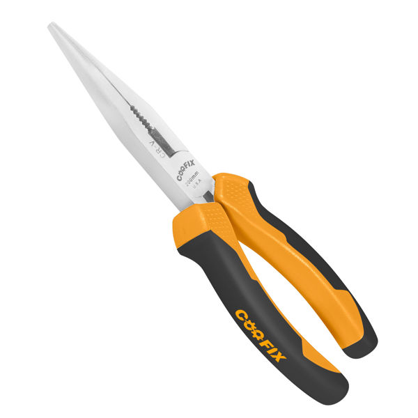 Imagen de Pinza alicate punta larga,  200mm/8, en blister, Coofix