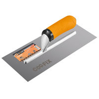 Imagen de Llana de acero, lisa, 280x120mm, con mango de plástico, Coofix