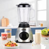 Imagen de Licuadora 1.5L, 5 velocidades con mini procesadora o molinillo de café y semillas, vaso de vidrio, 350W, en caja WINNING STAR
