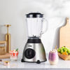 Imagen de Licuadora 1.5L, 5 velocidades con mini procesadora o molinillo de café y semillas, vaso de vidrio, 350W, en caja WINNING STAR