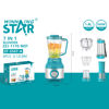 Imagen de Licuadora 1,8L, con mini procesadora y varios accesorios, 500W, en caja, WINNING STAR