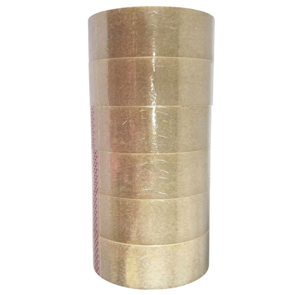 Imagen de Cinta de empaque Matpack 230ys x45mm, PACK x6 rollos, TRANSPARENTE