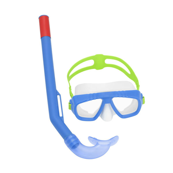 Imagen de Snorkel y máscara para niños Bestway, en blister, varios colores