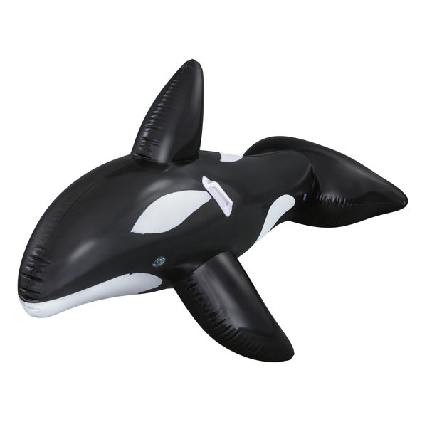Imagen de Inflable flotador, orca con agarres, Bestway, en caja
