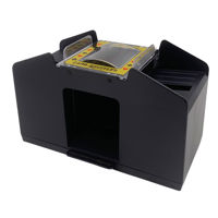 Imagen de Dispensador barajador de naipes, automático 4 mazos, 6D, en caja