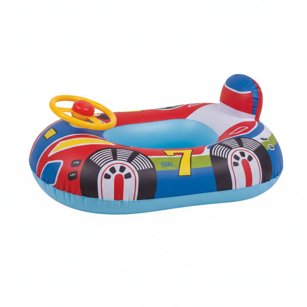 Imagen de Inflable flotador con asiento, con volante, en bolsa, varios diseños