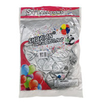 Imagen de Globo 12" x50  CROMADO plateado