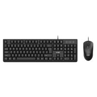 Imagen de Mouse y teclado con cable, KLGO en caja