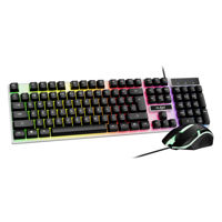 Imagen de Mouse y teclado retroiluminado KLGO, en caja