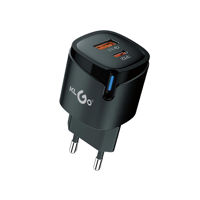 Imagen de Cargador con entrada USB-C y USB-A, 30W, KLGO, en caja