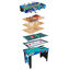 Imagen de Mesa multijuegos 12en1, futbolito, pool, hockey, black Jack, ajedrez, damas, back gammon, mini ping pong, bowling, tejo, etc