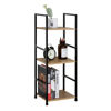 Imagen de Mueble estantería de hierro y MDF, 3 estantes, en caja, Berlina Home