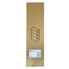 Imagen de Mueble estantería de hierro y MDF, 4 estantes, en caja, Berlina Home