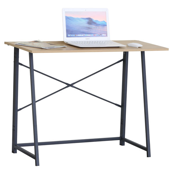 Imagen de Escritorio plegable de hierro y MDF, en caja Berlina Home