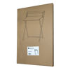 Imagen de Escritorio plegable de hierro y MDF con estante, en caja Berlina Home