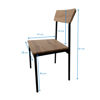 Imagen de Mesa con 4 sillas de hierro y madera, en caja Berlina Home