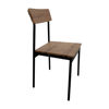 Imagen de Mesa con 4 sillas de hierro y madera, en caja Berlina Home