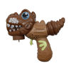Imagen de Pompero burbujero pistola dinosaurio con mochila, con luz 4AA, en caja 2 colores