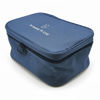 Imagen de Neceser para viaje de tela con cierre, varias reparticiones, Berlina Travel AZUL