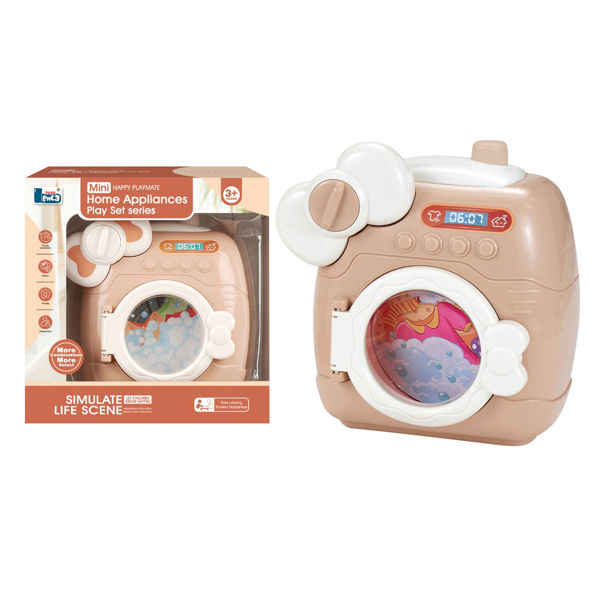 Imagen de Electrodoméstico, lavarropas de plástico, en caja