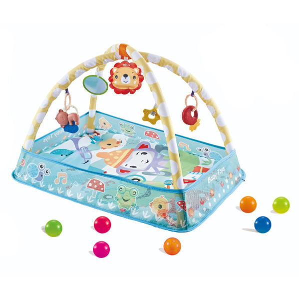 Imagen de Pelotero gimnasio, con 8 pelotas y sonajeros, en caja