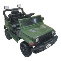 Imagen de Jeep a batería, con control remoto, con luz y sonido, 2 baterías de 6V c/u, en caja, varios colores