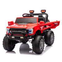 Imagen de Jeep a batería, con control remoto, luz y sonido, 2 baterías de 6V c/u, en caja, varios colores