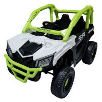 Imagen de Jeep a batería, con control remoto, luz y sonido, 2 baterías de 6V c/u, en caja, varios colores