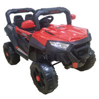 Imagen de Jeep a batería, con control remoto, con luz y sonido, 2 velocidades, 2 baterías de 6V c/u, en caja, varios colores