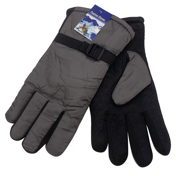 Imagen de Guantes de adulto para moto, tela avión forrados, ajustables, varios colores, en bolsa