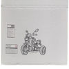 Imagen de Moto triciclo a batería, luz y sonido, batería de 6V, en caja, varios colores