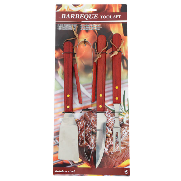 Imagen de Set de parrilla 4 piezas, en cartón