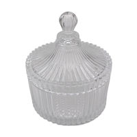 Imagen de Caramelera de vidrio labrado, en caja