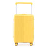 Imagen de Valijas Berlina x3 AMARILLO, rígidas, ruedas omnidireccionales 360, manija telescópica ancha, tranca numérica, correa para ajustar ropa, bolsillo interior con cierre