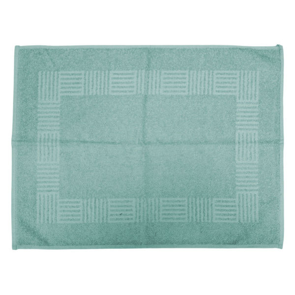 Imagen de Alfombra para baño de algodón, celeste, Berlina by Teka