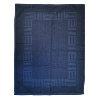 Imagen de Alfombra para baño de algodón, azul, Berlina by Teka