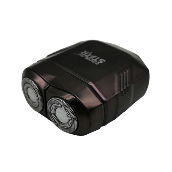 Imagen de Afeitadora 2 cabezales, de viaje con recarga USB, 5W en caja, WINNING STAR