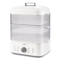 Imagen de Vaporera eléctrica 3 niveles, 14,5L, 850W, en caja, WINNING STAR