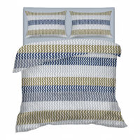 Imagen de Sábanas 2 plazas Berlina by Teka, con diseño, 138x188x30 200x220 50x70cm, set de 3 piezas 100% algodón, 120 hilos, en sobre de PVC