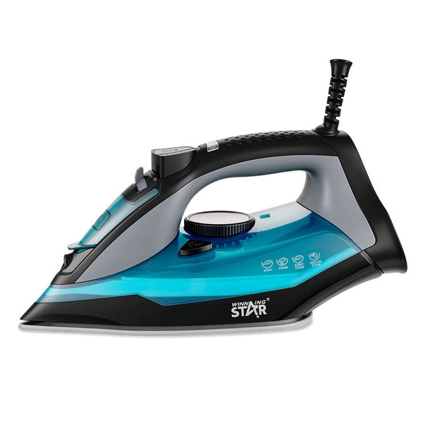 Imagen de Plancha a vapor 2200W, en caja, WINNING STAR