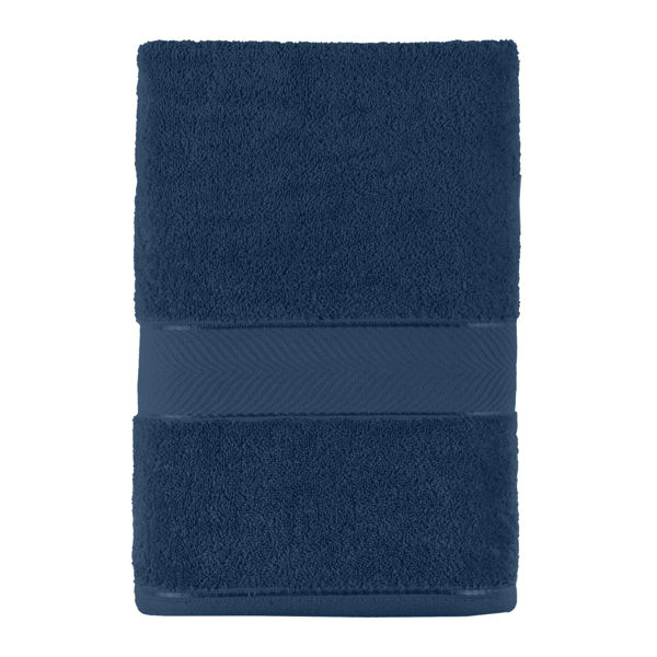 Imagen de Toalla de mano, 100% algodón, 45x80cm, 520g, premium, azul, Berlina by Teka