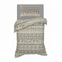 Imagen de Sábanas 1 plaza Berlina by Teka, con diseño, 88x188x30 140x220 50x70cm, set de 3 piezas, 50% poliéster 50% algodón, 160 hilos,en sobre de PVC