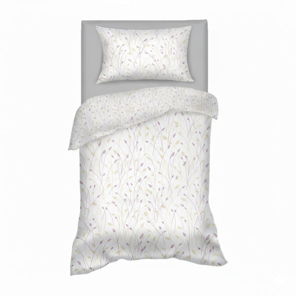 Imagen de Sábanas 1 plaza Berlina by Teka, con diseño, 88x188x30 140x220 50x70cm, set de 3 piezas, 50% poliéster 50% algodón, 160 hilos,en sobre de PVC